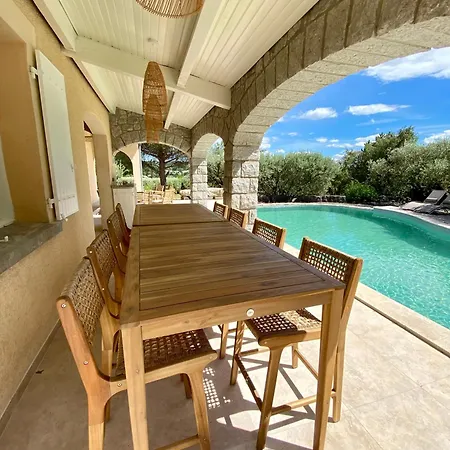 Maison Pour 12p, Piscine A Debordement Chauffee D'avril A Octobre Inclus Ferienhaus