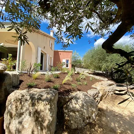 Maison Pour 12p, Piscine A Debordement Chauffee D'avril A Octobre Inclus * Ruoms