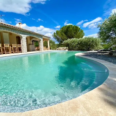 Ferienhaus Maison Pour 12p, Piscine A Debordement Chauffee D'avril A Octobre Inclus Ruoms