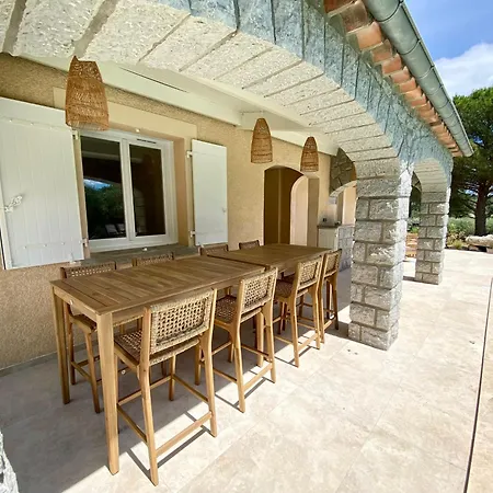 Maison Pour 12p, Piscine A Debordement Chauffee D'avril A Octobre Inclus Ruoms