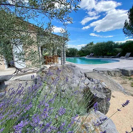 Maison Pour 12p, Piscine A Debordement Chauffee D'avril A Octobre Inclus Hébergement de vacances