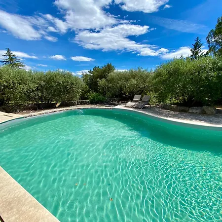 Maison Pour 12p, Piscine A Debordement Chauffee D'avril A Octobre Inclus Ruoms
